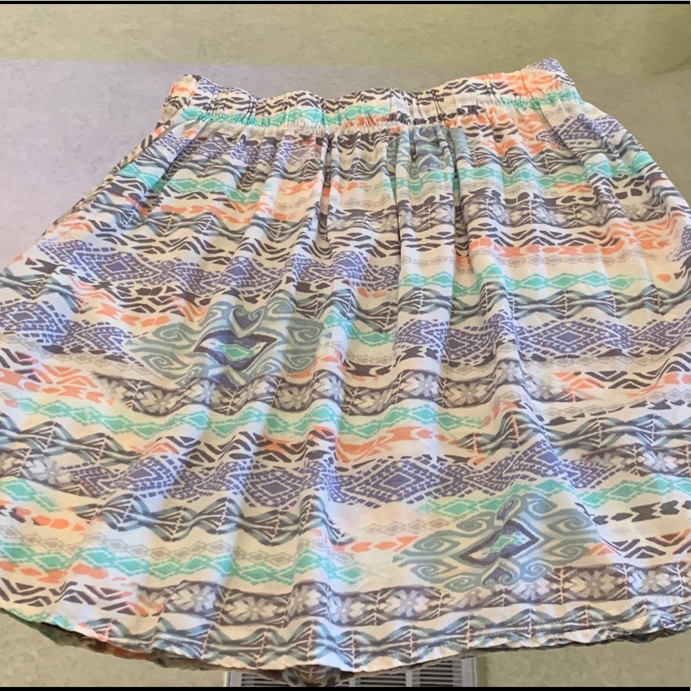 Hollister Tribal Print Skirt